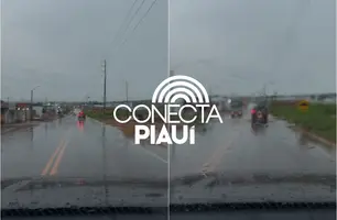 Chuvas intensas atingem o Sul do Piauí e Defesa Civil mantém alerta para a região (Foto: Reprodução)