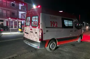 Colisão entre motos deixa um ferido na BR-343, em Campo Maior (Foto: Eurico Sousa - Conecta Piauí)