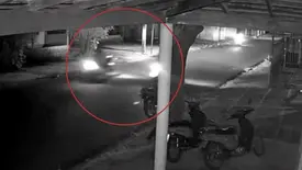 Colisão frontal entre motos (Foto: Reprodução)