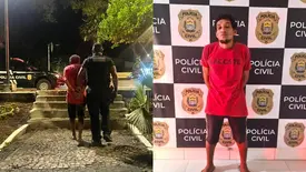 Condenado a cinco anos por roubo é preso durante Operação Saturação em Teresina (Foto: Divulgação/Polícia Civil)