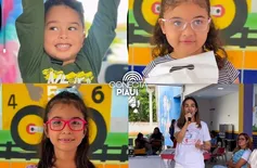 Crianças de Alto Longá recebem óculos após atendimentos da Carretinha da Saúde