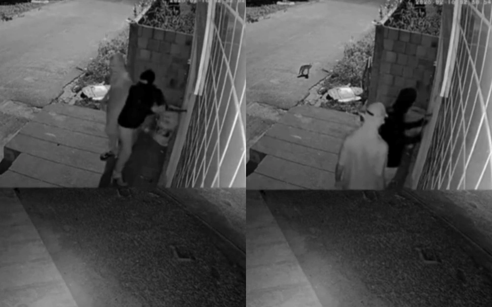 Criminosos tentam arrombar verdurão na Avenida Duque de Caxias, em Oeiras