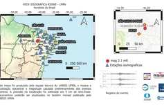 Defesa Civil tranquiliza população após tremor registrado em Bocaina