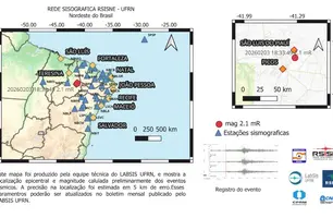 Defesa Civil explica tremor em Bocaina (Foto: Reprodução / Labsis)