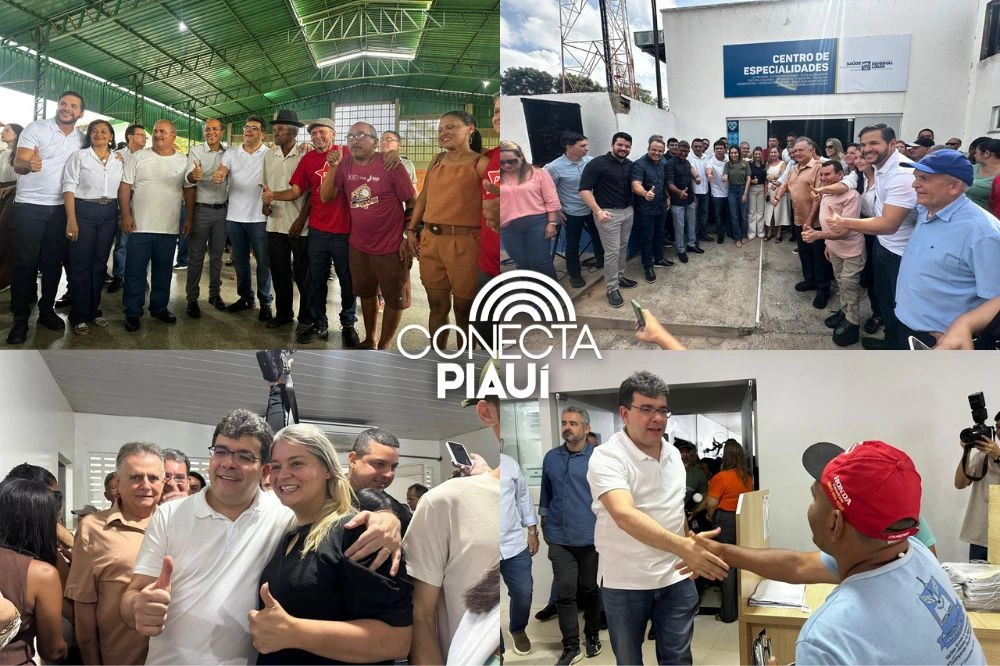 Demerval Lobão recebe ações de Saúde e Educação do Governo do Piauí