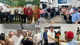 Demerval Lobão recebe ações de Saúde e Educação do Governo do Piauí (Foto: Conecta Piauí)