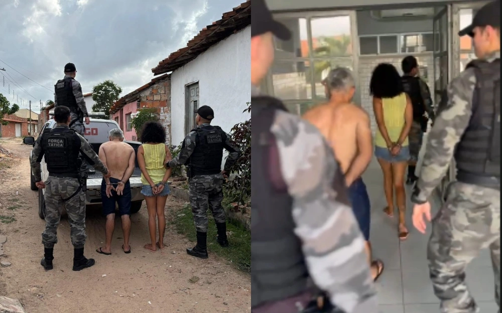 Denúncia leva à prisão de casal e desarticulação de ponto de drogas em Parnaíba
