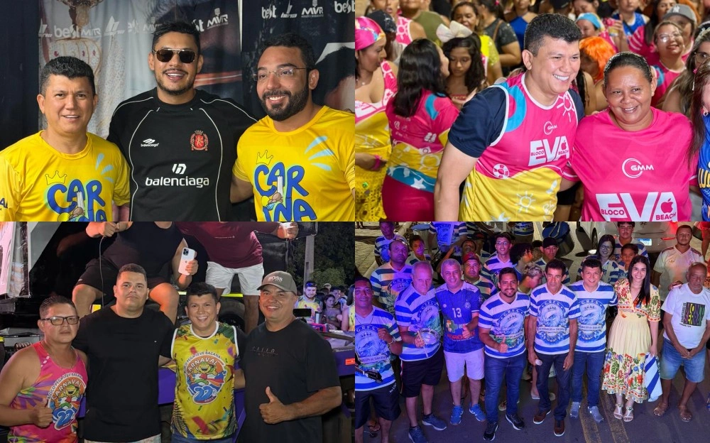 Deputado Rubens Vieira acompanha programação de carnaval em municípios do Piauí