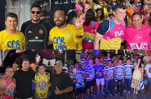 Deputado Rubens Vieira acompanha programação de carnaval em municípios do Piauí (Foto: Reprodução)