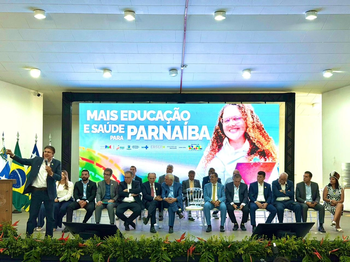 Deputado Rubens Vieira participa de agenda com ministro da Educação em Parnaíba