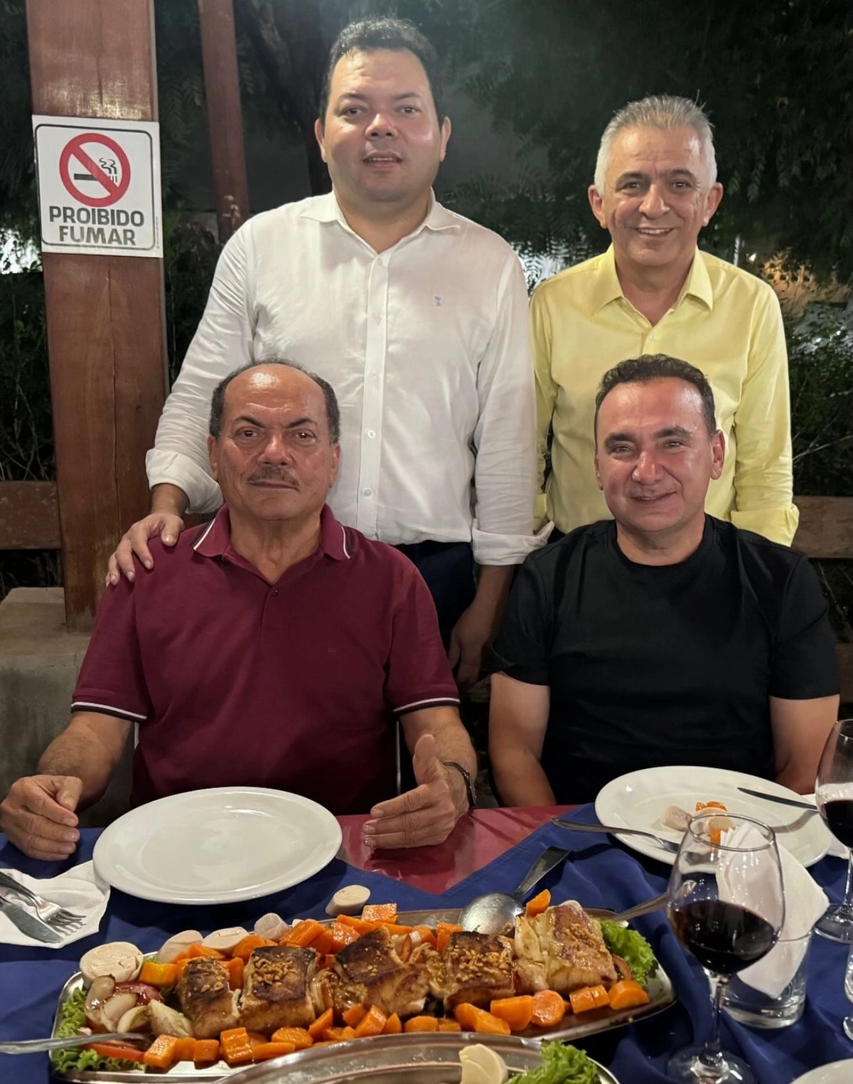 Desembargadores, Juiz Eleitoral do TRE-PI e advogado compondo quarteto especial