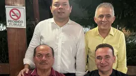 Desembargadores, Juiz Eleitoral do TRE-PI e advogado compondo quarteto especial (Foto: Instagram)