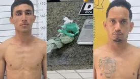Dois adultos são presos e menores são apreendidos com drogas em Parnaíba (Foto: Reprodução/Parnaíba 24 horas)
