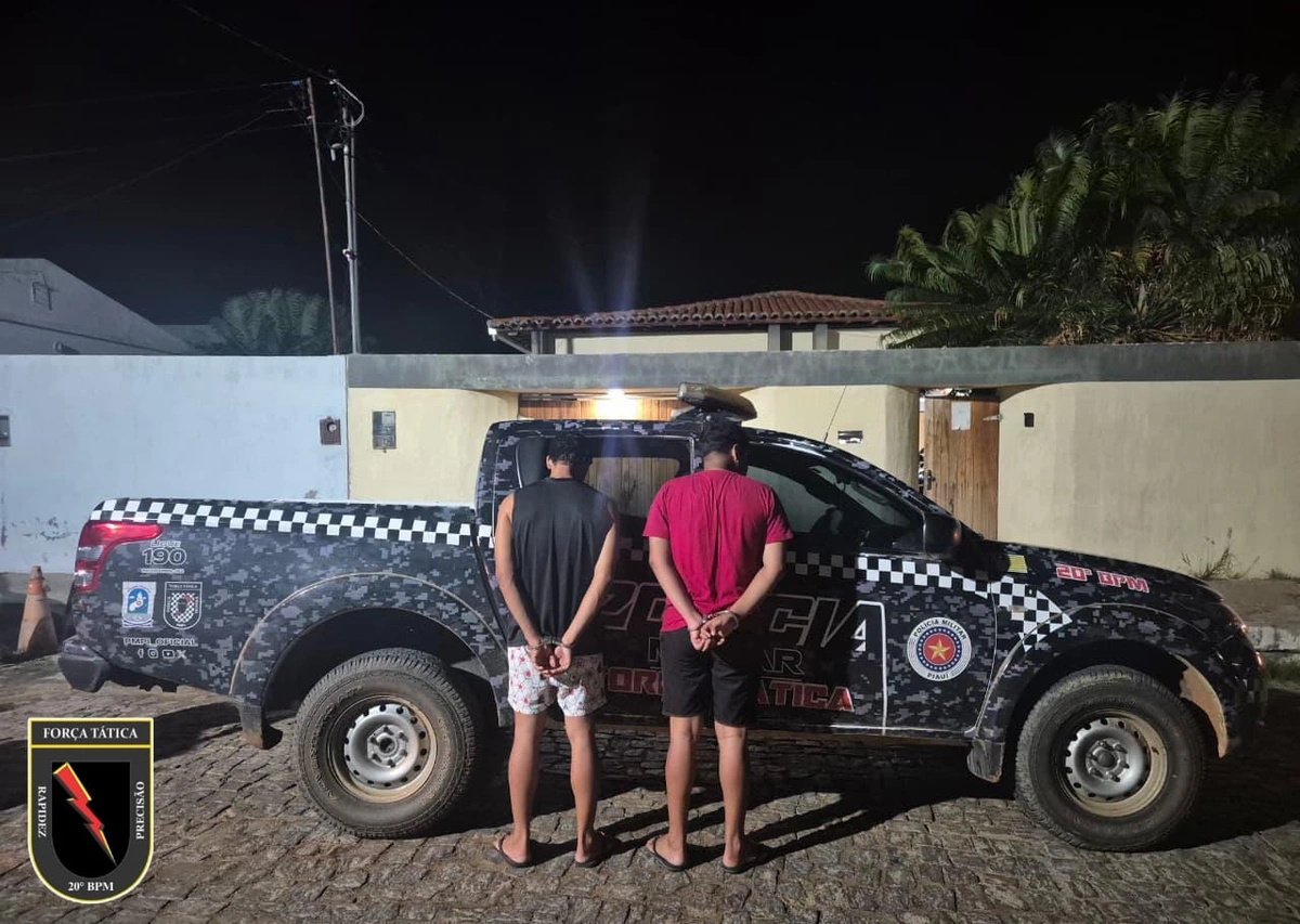 Dois jovens são presos com drogas para venda no carnaval em Paulistana