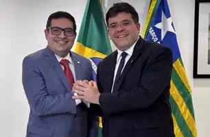 Dr. Joaquim Bezerra convida governador Rafael para sua posse no CFC em Brasília (Foto: Reprodução)
