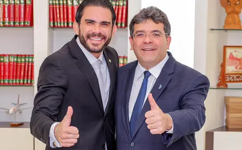 Dr. Marcus Kalume se reúne com Rafael Fonteles para alinhar ações no Piauí