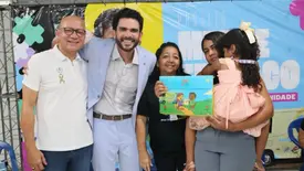 Dr. Marcus Vinicius participa da entrega de laudos do Projeto Mente em Foco (Foto: Reprodução)