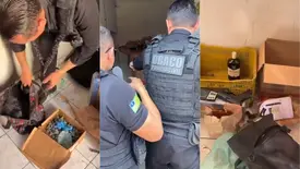 Draco prende homem com arma e drogas durante operação na zona Sul de Teresina (Foto: Divulgação/SSP-PI)