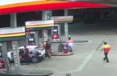 Dupla armada assalta posto de combustíveis em Oeiras e fogem em direção a Picos