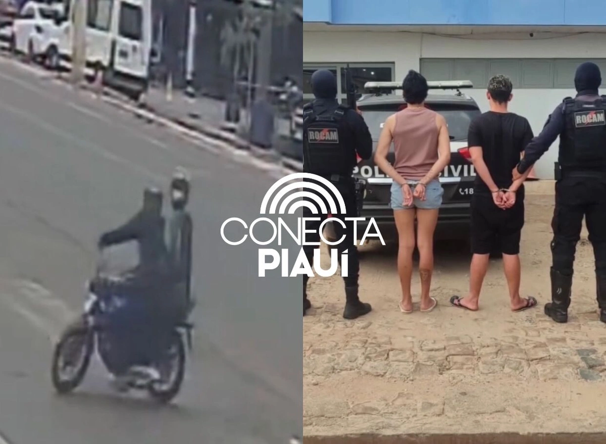 Dupla é presa após roubo em estabelecimento na BR-316 em Picos