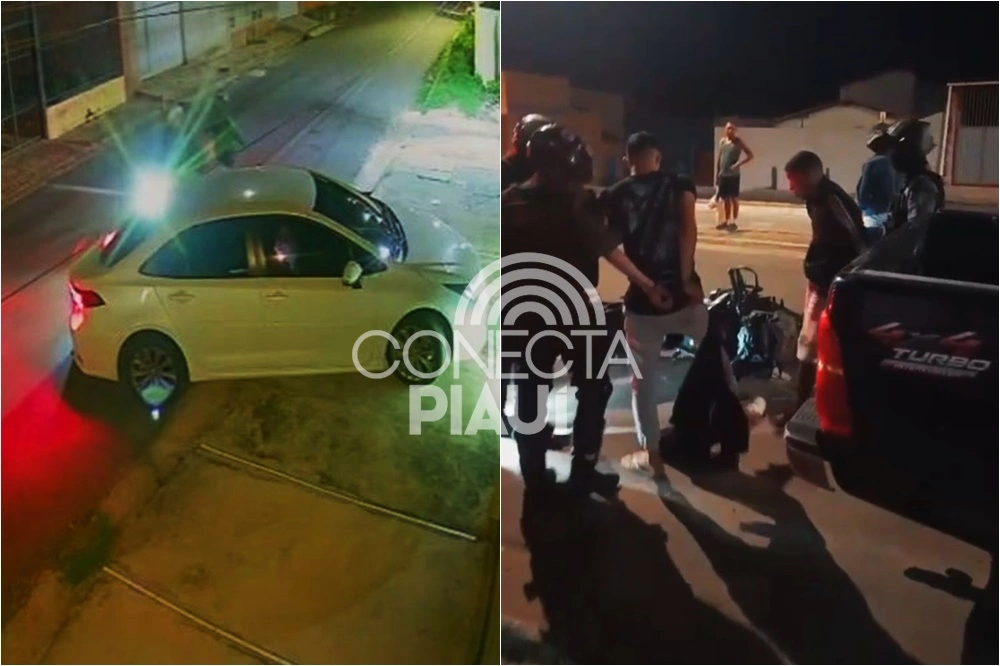 Dupla suspeita de série de assaltos é presa na zona Sul de Teresina