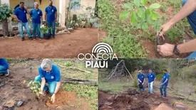 Eliseu Martins promove ações ambientais em nascentes protegidas (Foto: Reprodução)