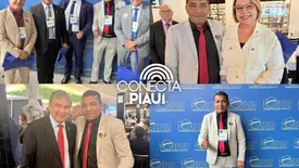 Em Brasília, prefeito Aluízio Vaz busca investimentos para Porto do Piauí (Foto: Reprodução)