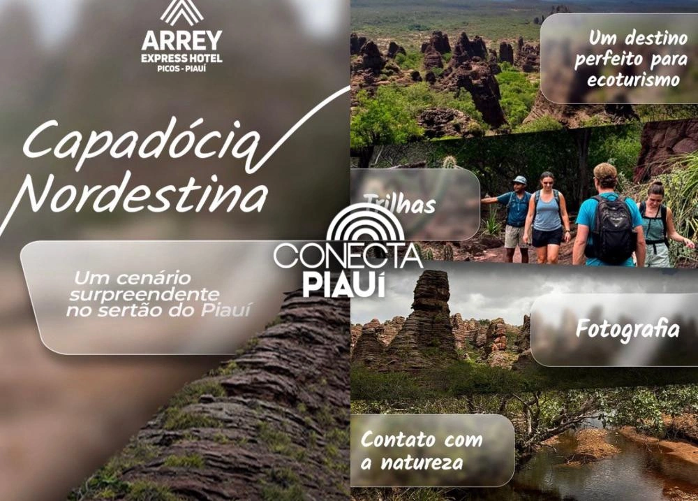 Em Picos, Arrey Express oferece conforto aos visitantes da 'Capadócia Nordestina'