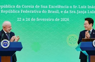 Em Seul, Lula anuncia acordos comerciais com a Coreia do Sul (Foto: Ricardo Stuckert/ PR)