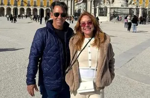 Empresária Soraya Aguiar em viagem internacional com o marido e o filho (Foto: Instagram)