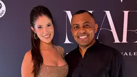 Empresário Neto Lima e acadêmica de medicina Lorraine Mendes, em viagem ao RJ (Foto: Instagram)