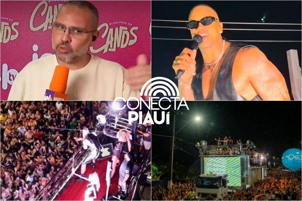 Equipe de Léo Santana barra transmissão da IELTV no Bloquinho do Cands em ParnaÍba