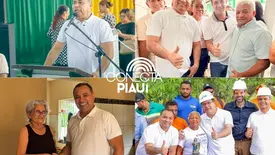 Evaldo Gomes percorre oito municípios em três dias no interior do Piauí (Foto: Reprodução)