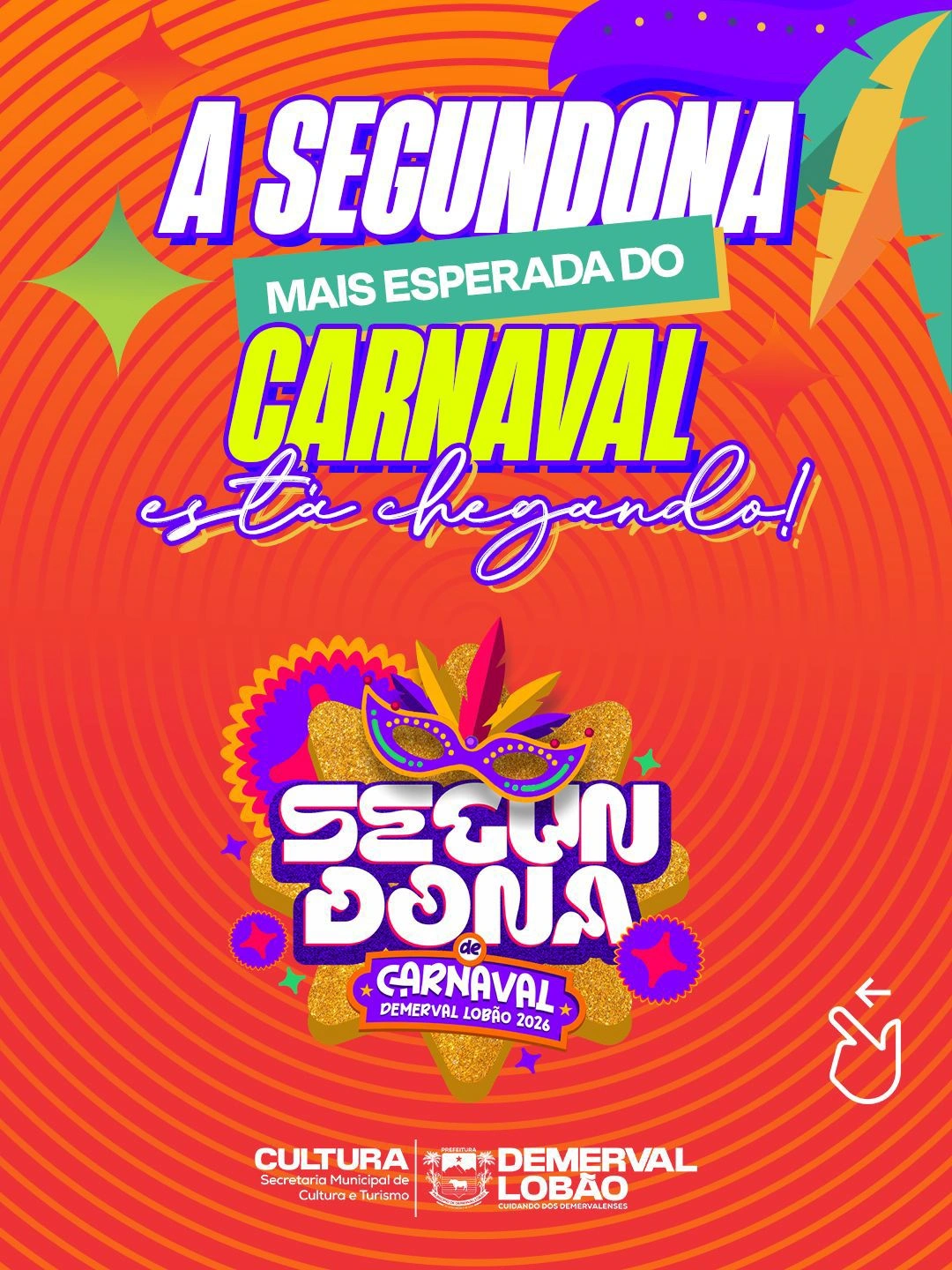 Evento acontece dia 16 de fevereiro e reúne corso, concurso de fantasias e atrações musicais