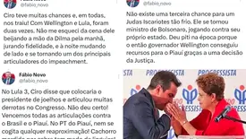 Fábio Novo reage a articulações de Ciro e descarta reaproximação do PT no Piauí (Foto: Reprodução)