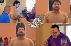 Fé e Devoção: Missa de Quarta-Feira de Cinzas reúne fiéis em Beneditinos