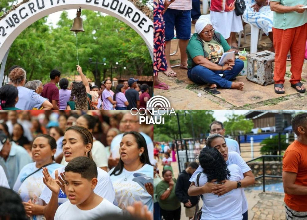Fé, Tradição e Devoção marcam o Dia de Nossa Senhora de Lourdes em Lagoa do Piauí