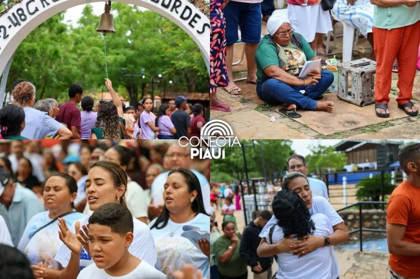 Fé, Tradição e Devoção marcam o Dia de Nossa Senhora de Lourdes em Lagoa do Piauí