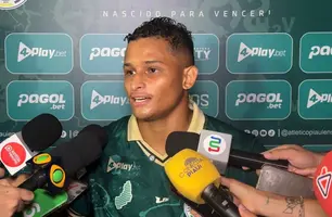 Felipinho dedicou o gol da vitória ao pai (Foto: Conecta Piauí)