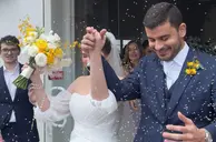 Foi lindo a cerimônia de casamento dos apaixonados Filipe Luiz e Malu Mapurunga