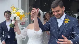 Foi lindo a cerimônia de casamento dos apaixonados Filipe Luiz e Malu Mapurunga (Foto: Instagram)