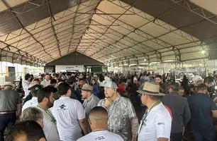 Fonteles participa do 8º Dia de Campo da Insolo em Baixa Grande do Ribeiro (Foto: Conecta Piauí)