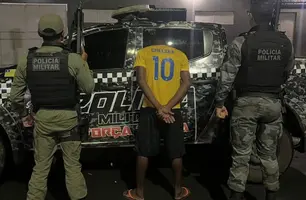 Força Tática prende foragido por homicídio no centro de São Raimundo Nonato (Foto: Divulgação/PMPI)