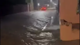 Forte chuva atinge Brasileira e Inmet alerta para novas pancadas (Foto: Reprodução)