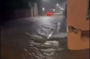 Forte chuva atinge Brasileira e Inmet alerta para novas pancadas (Foto: Reprodução)