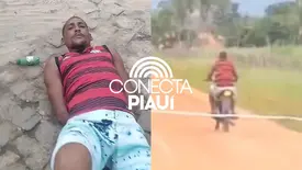 Fuga de 3 km termina com invasão de casa e plantação de maconha em Nazária (Foto: Repórter 12 / Conecta Piauí)