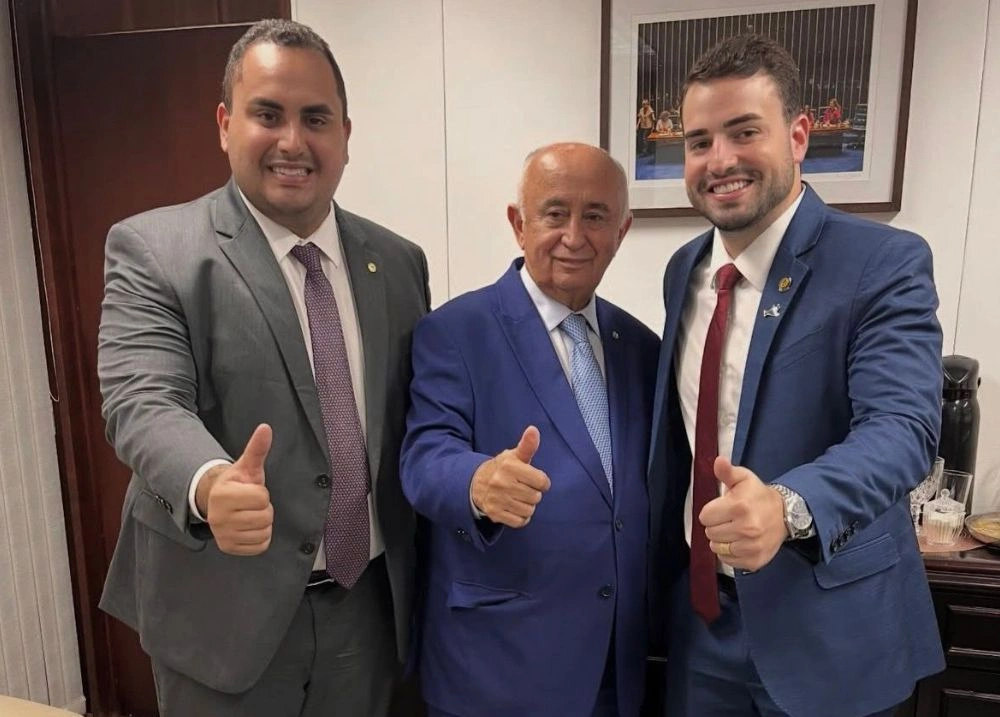 Georgiano Neto, Júlio César e Manoel Portela