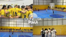 Ginásio Carlos Said, no Vale do Gavião, recebe segundo dia da Copa dos Campeões (Foto: Portal Conecta Piauí)