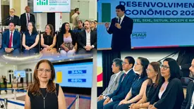 Governador Rafael destaca atuação da prefeita Lúcia Lacerda em evento no Karnak (Foto: Reprodução)