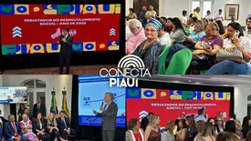 Governador Rafael Fonteles apresenta panorama dos indicadores sociais no Piauí (Foto: Conecta Piauí)